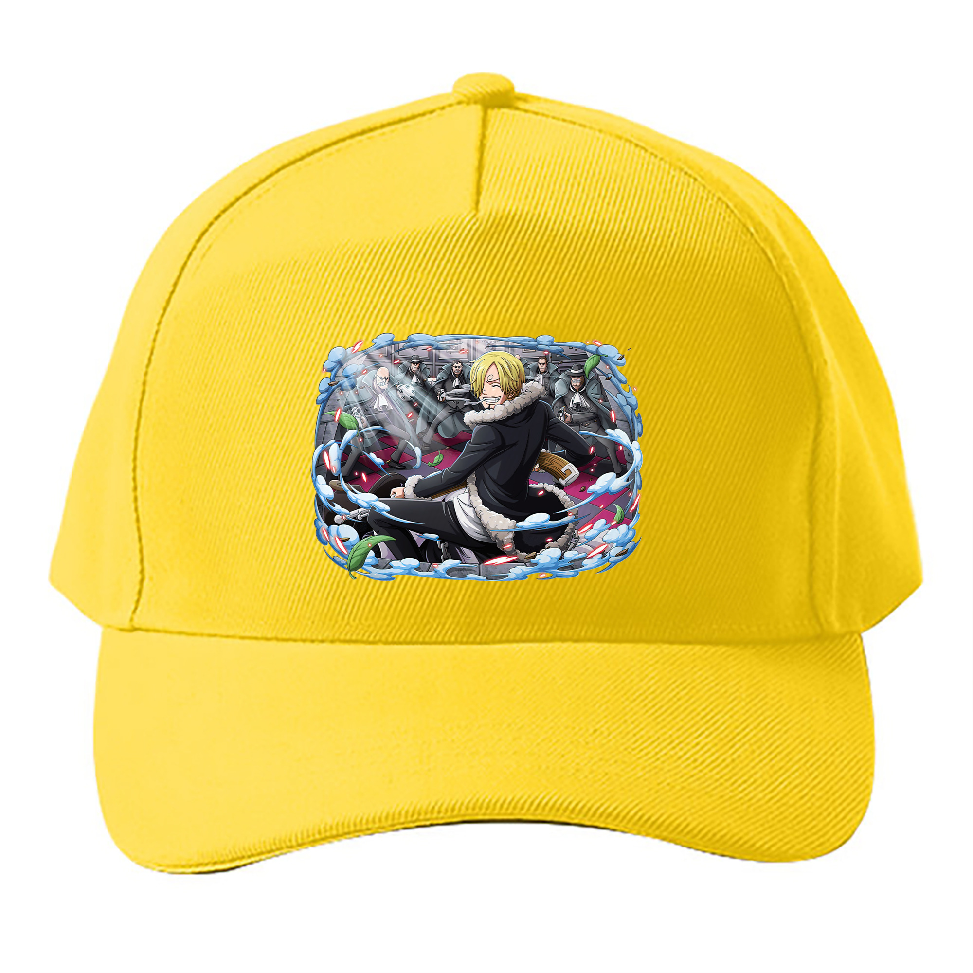 （画像用） ワンピース サンジ ONE PIECE Sanji ベースボールキャップ 綿100％ 男女兼用 帽子 スポーツ